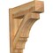 Ekena Millwork Balboa Rough Sawn Craftsman Outlooker, Western Red Cedar, 8"W x 26"D x 26"H OUT08X26X26BOA04RWR - alternate 1